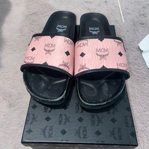 Mcm slides. Womens Size 38